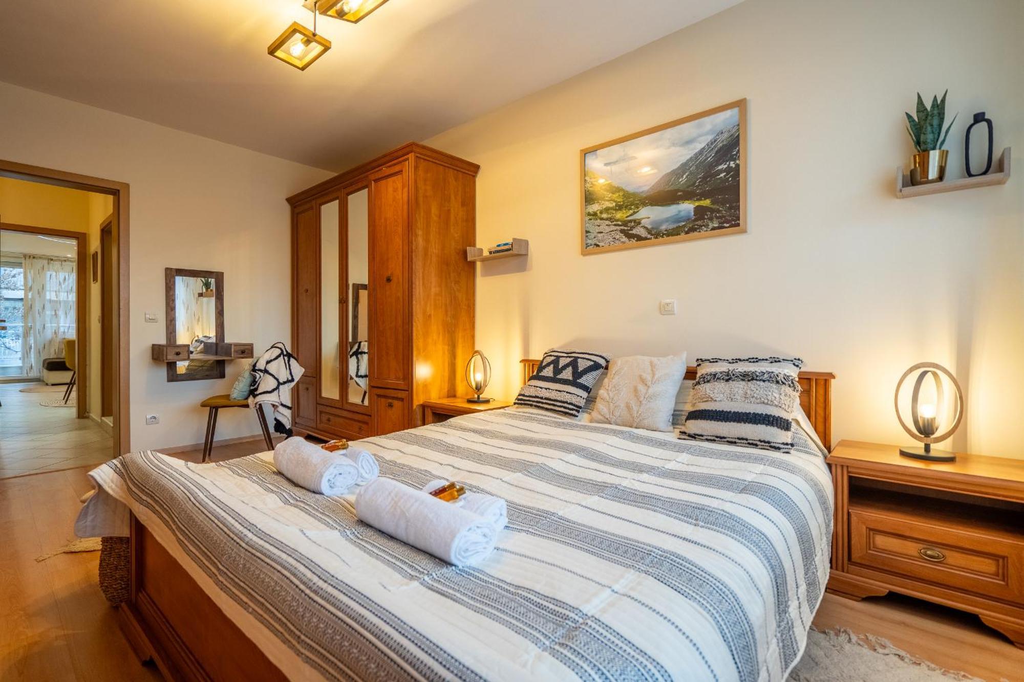 Premium Comfy 2Bdr Apt - Free Parking - Fast Wi-Fi โซเฟีย ภายนอก รูปภาพ